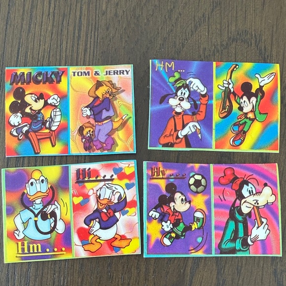 32 Vintage Disney Colorful Mickey Mouse and Friends Stickers - Picture 10 of 12